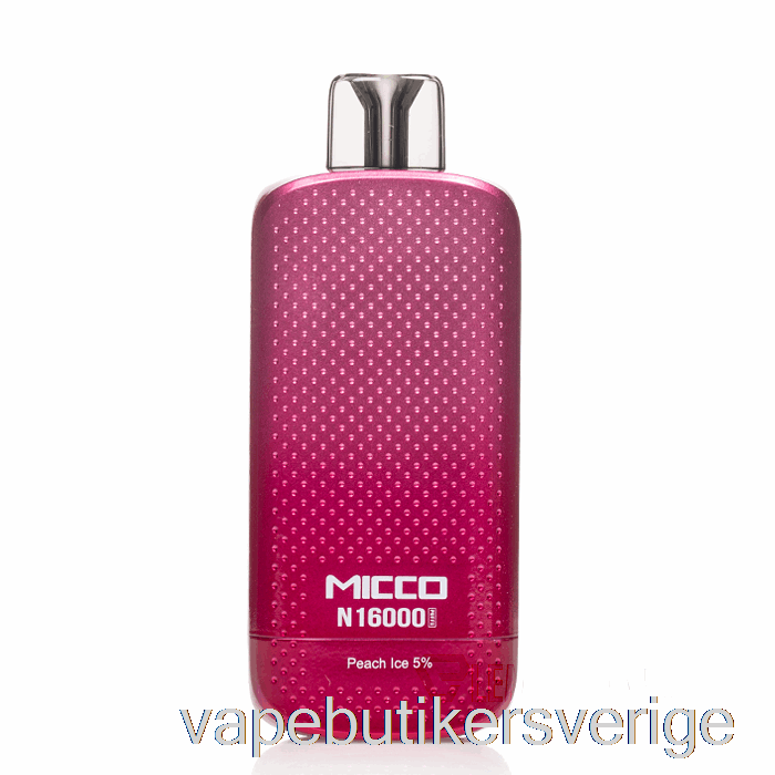 Vape Sverige Horizontech Micco N16000 Engångspersikais
